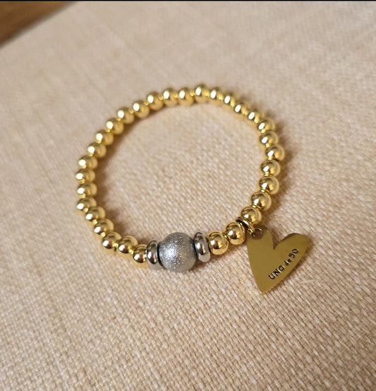 UNO de 50  Heart+Beads