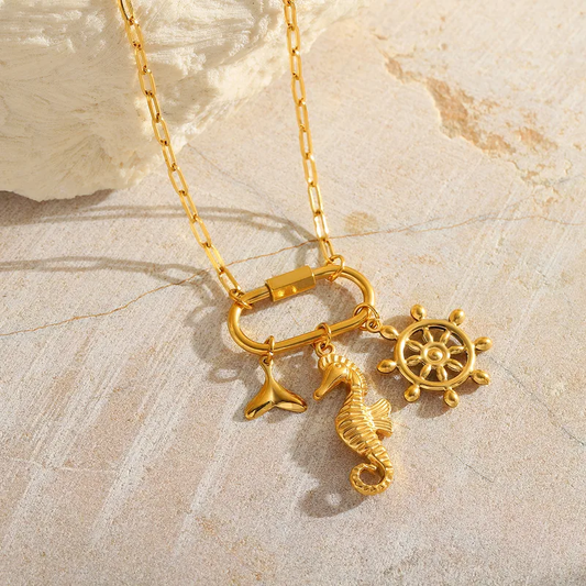 Ocean Horse Necklace